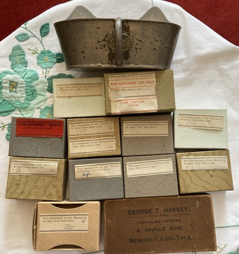 Job lot old chemists - lot,