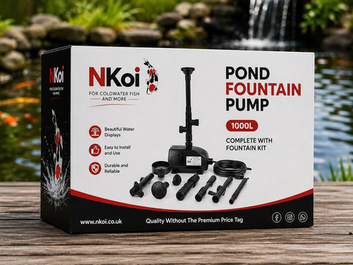 Pond fountain complete with - pond,