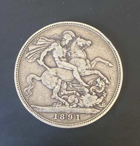 1891 queen victoria silver - 1891,