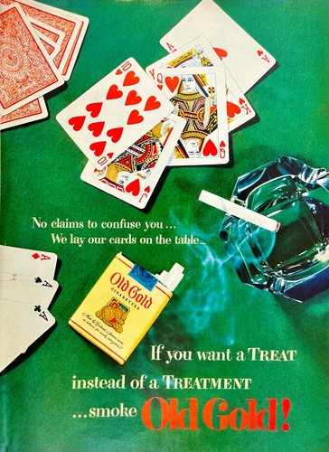 1951 old gold cigarette - old,
