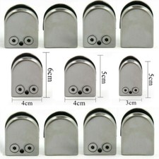 12X Glass Clamp Stainless