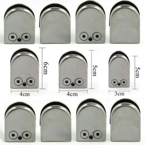 12x glass clamp stainless - clamp,