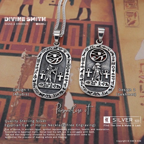 Egyptian eye pendant ankh - eye, pendant✔️ankh