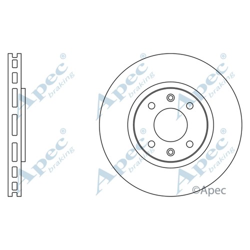 Brake discs vented - brake,
