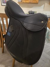 Thorowgood 17" M Synthetic Black Saddle
