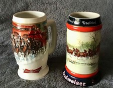1990 Budweiser Ceramic Stein &