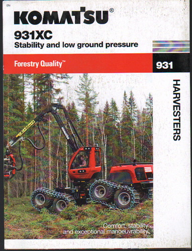 Komatsu 931xc timber - komatsu,