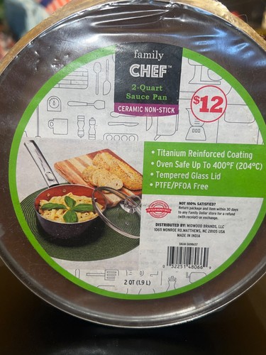 Family chef quart ceramic - family,