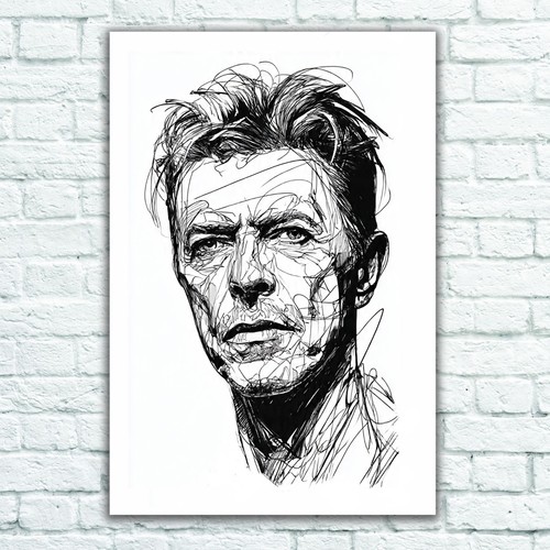 David bowie framed unframed - david,