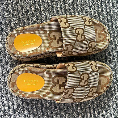 Gucci beige brown fabric - gucci, beige/brown