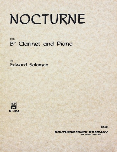 Nocturne for flat - for, clarinet