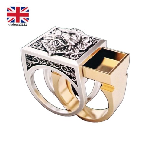 Mens signet ring - mens,