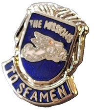 Merchant Navy Mission To Seafarers Small Pin Badge