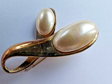 Vintage Gilded silver mabe