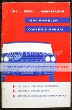 RAMBLER SIX Rebel AMBASSADOR