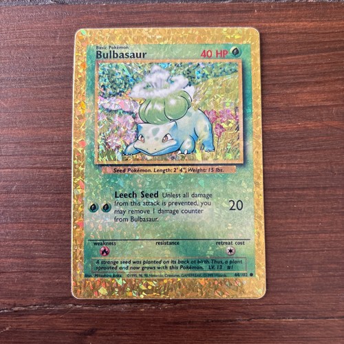 Bulbasaur 102 prism holo - bulbasaur, 44/102