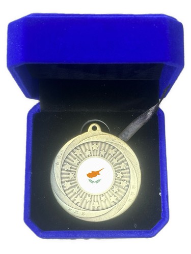 Cyprus 60mm medal in - medal,