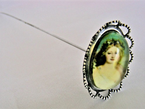 Hatpin with romantic - romantic, victorian