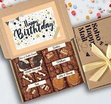 Personalised Brownie Gift, Postal Brownies, Birthday Brownies, Letterbox Brownie