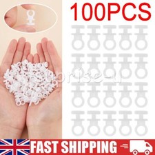 100PCS Curtain track gliders