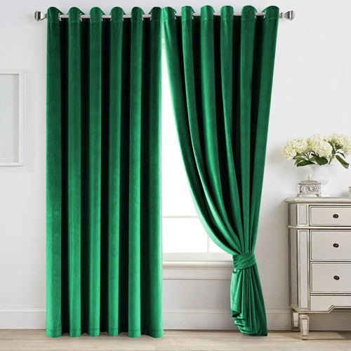 Luxury velvet curtains thick - velvet,
