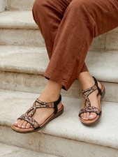 Womens Beaded Sandal