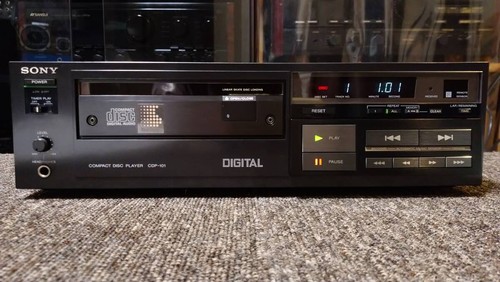 Sony cdp 101 player - cdp-101,