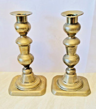 Antique Brass Candlesticks
