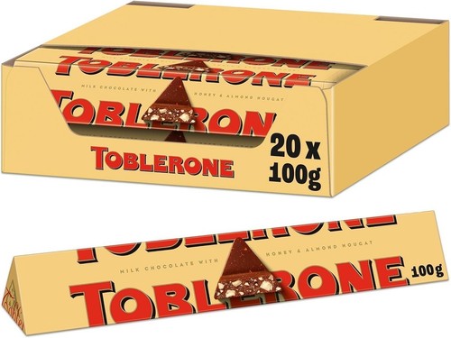 Toblerone milk chocolate - chocolate, bar