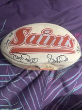 Signed St.Helens Rugby Ball