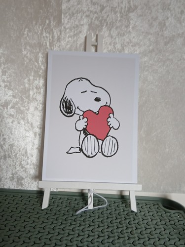 Snoopy wall art print - snoopy, a4