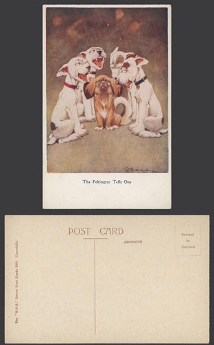Bonzo dog studdy 1920s old - dog,