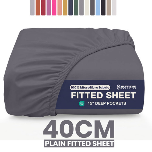 40cm deep fitted sheet extra - deep,