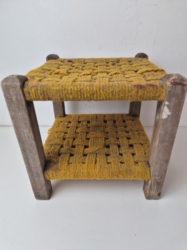 Vintage antique woven - woven, wool