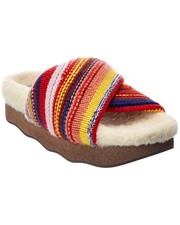 Chloé wavy slide - wavy, red