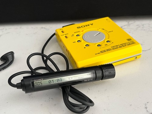 Sony e500 mini disc player - sony,
