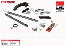 FAI TCK79WO Timing Chain Kit Upper Lower Replacement Engine Fits Hyundai Kia