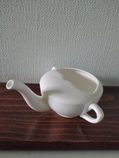 Vintage White Ceramic Invalid Feeding Cup