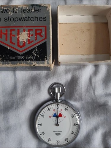 Heuer vintage stopwatch - , yacht