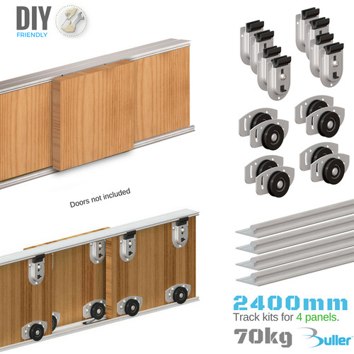Sliding door track system gear - track,