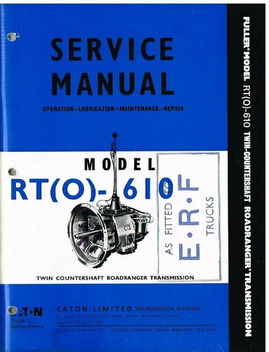 Erf trucks eaton 610 - trucks, rt(o)-610