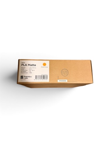 Bambu lab matte pla - bambu, mandarin