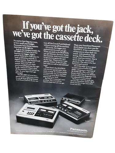 1971 panasonic stereo - stereo, cassette