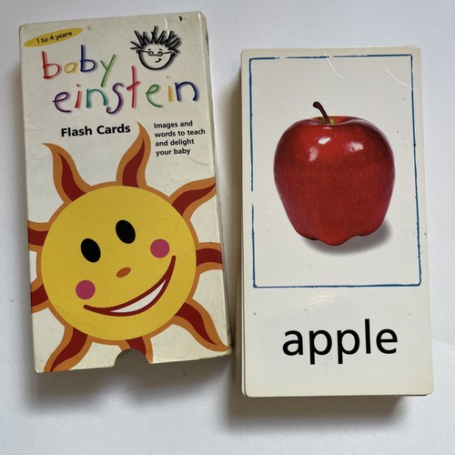 Baby einstein flash cards - einstein,