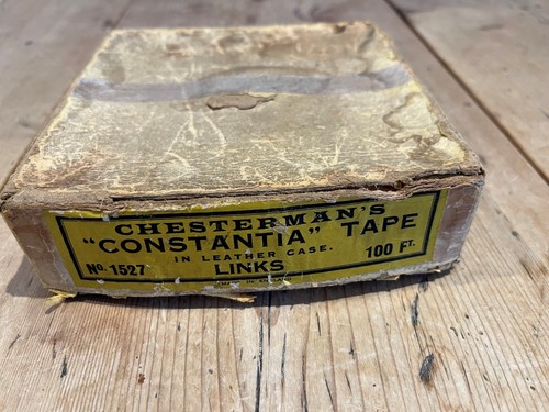 Vintage surveyors tape measure - surveyors,