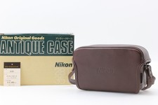 [Unused in Box] Nikon Genuine Antique Leather Case For 28Ti 35Ti From JAPAN