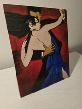Tango Dance Scene Ceramic Tile