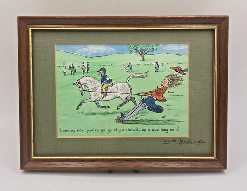 Original humorous equestrian - original,
