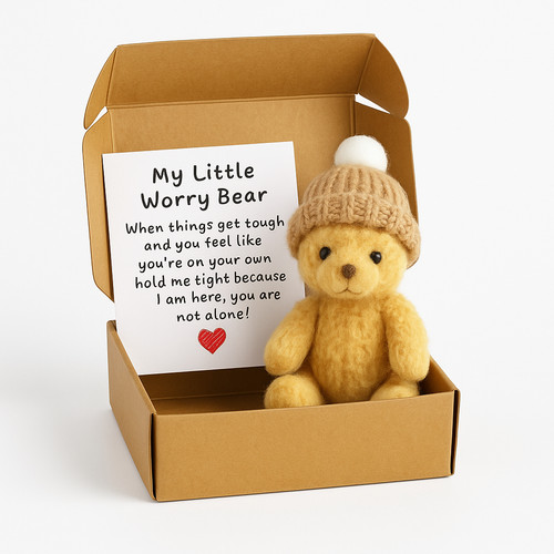 Little worry bear teddy - my,