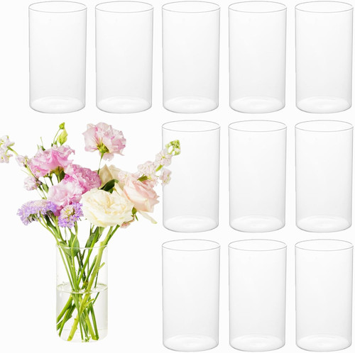 Pcs inch glass vases - 6,